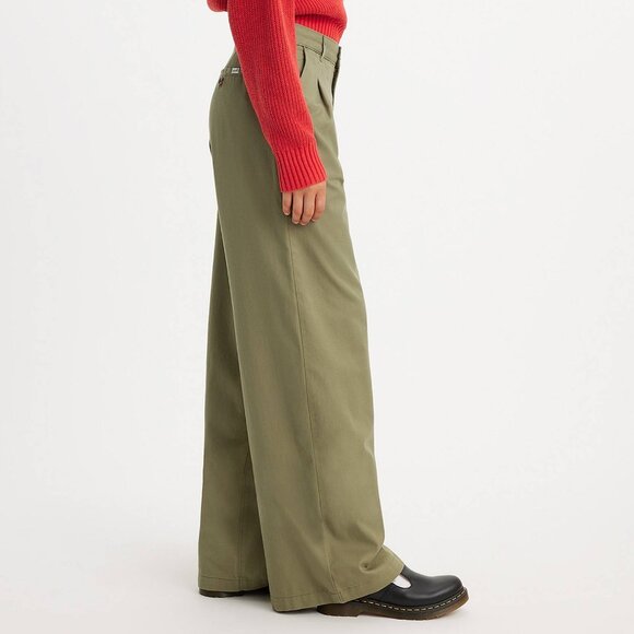 Levi's Premium Pleated Wide Leg Trousers 31 - Picture 4 of 14